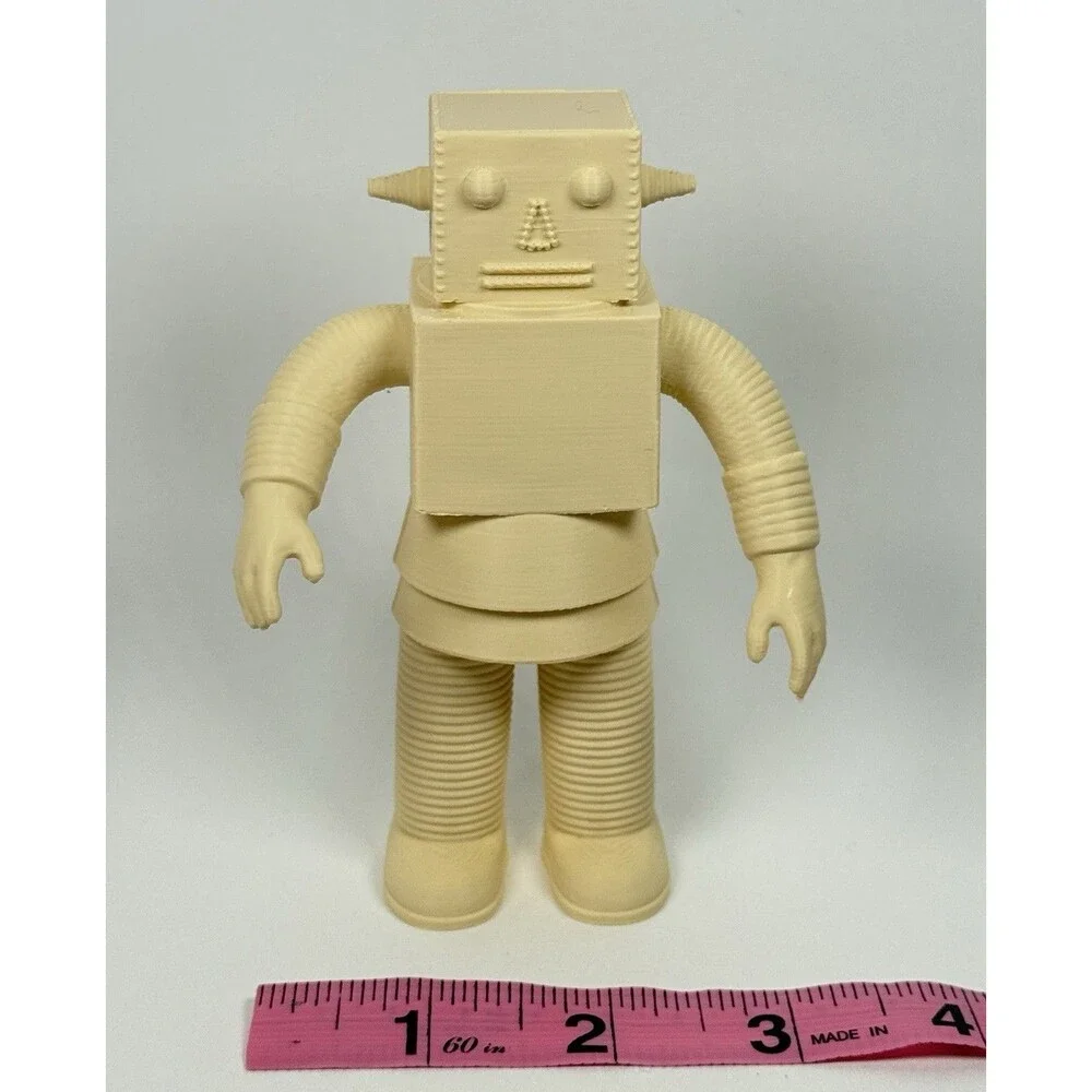 Galactic Interplanetary Space Robot Paintable Toy